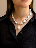 Lucky Necklace – Baroque Freshwater Pearl