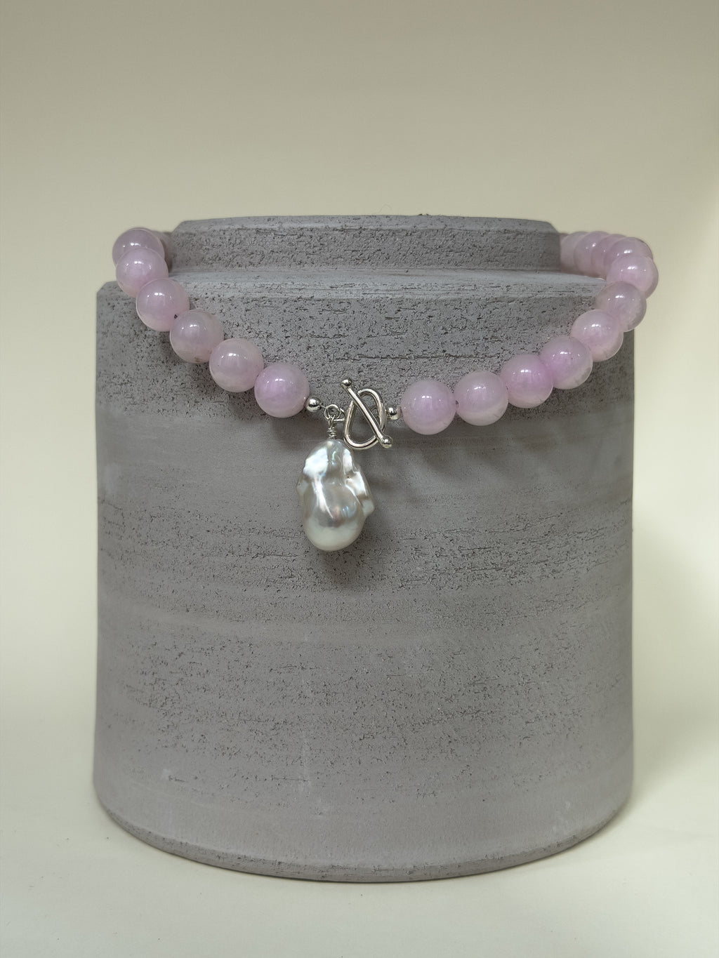 Rosie Necklace – Rose Quartz