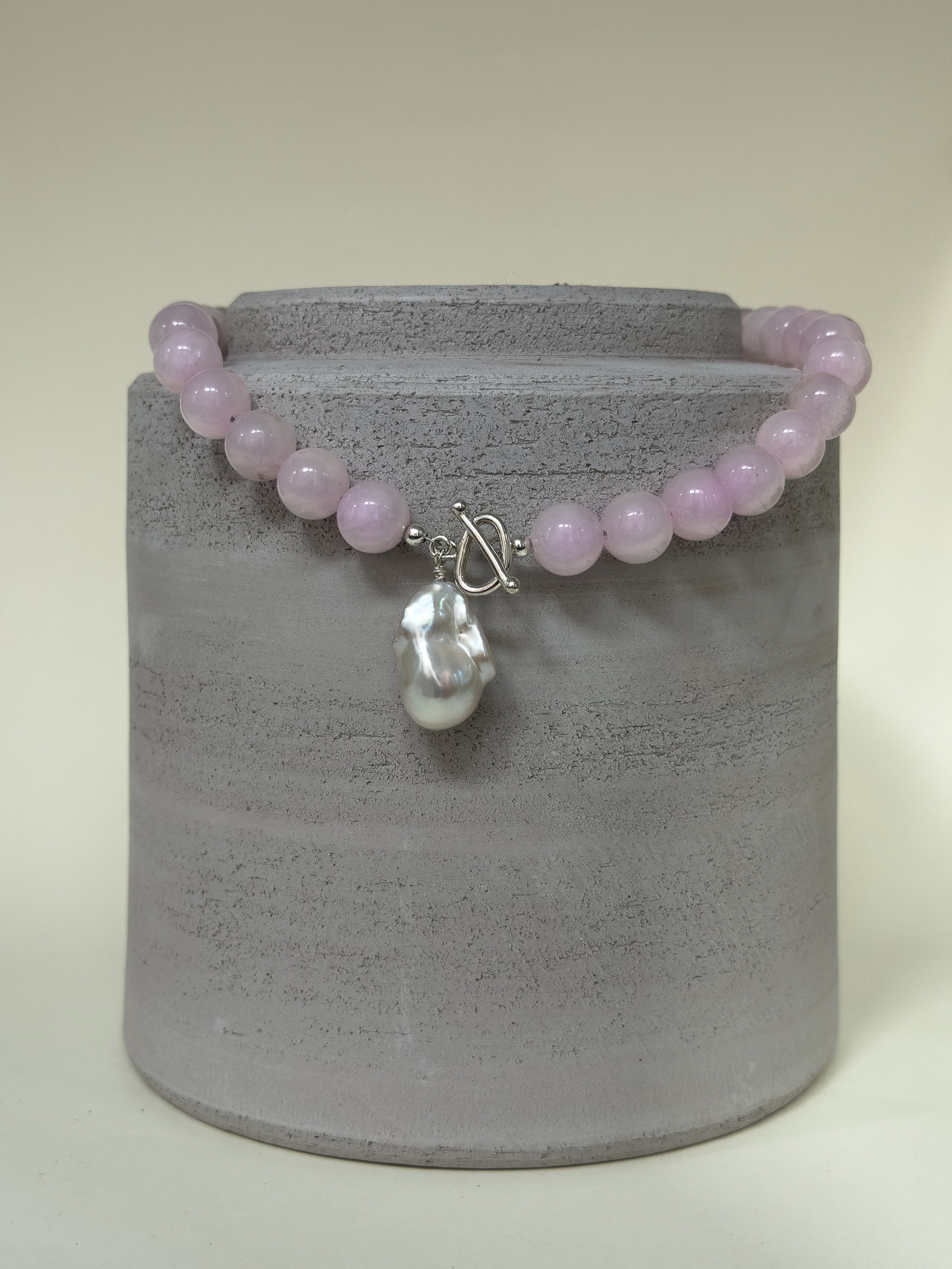 Rosie Necklace – Rose Quartz