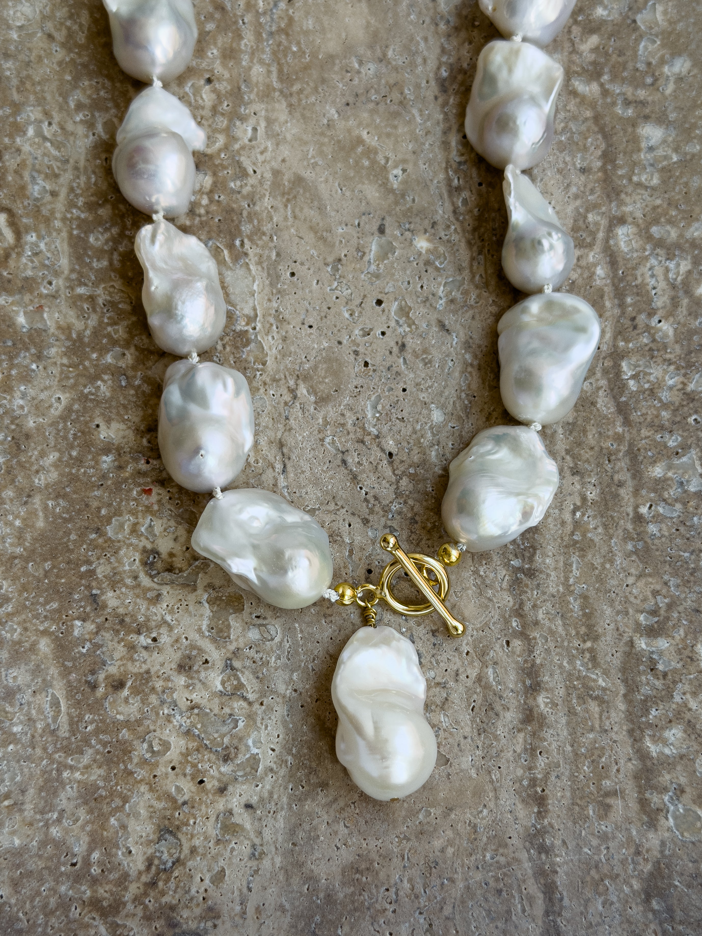 Lucky Necklace – Baroque Freshwater Pearl