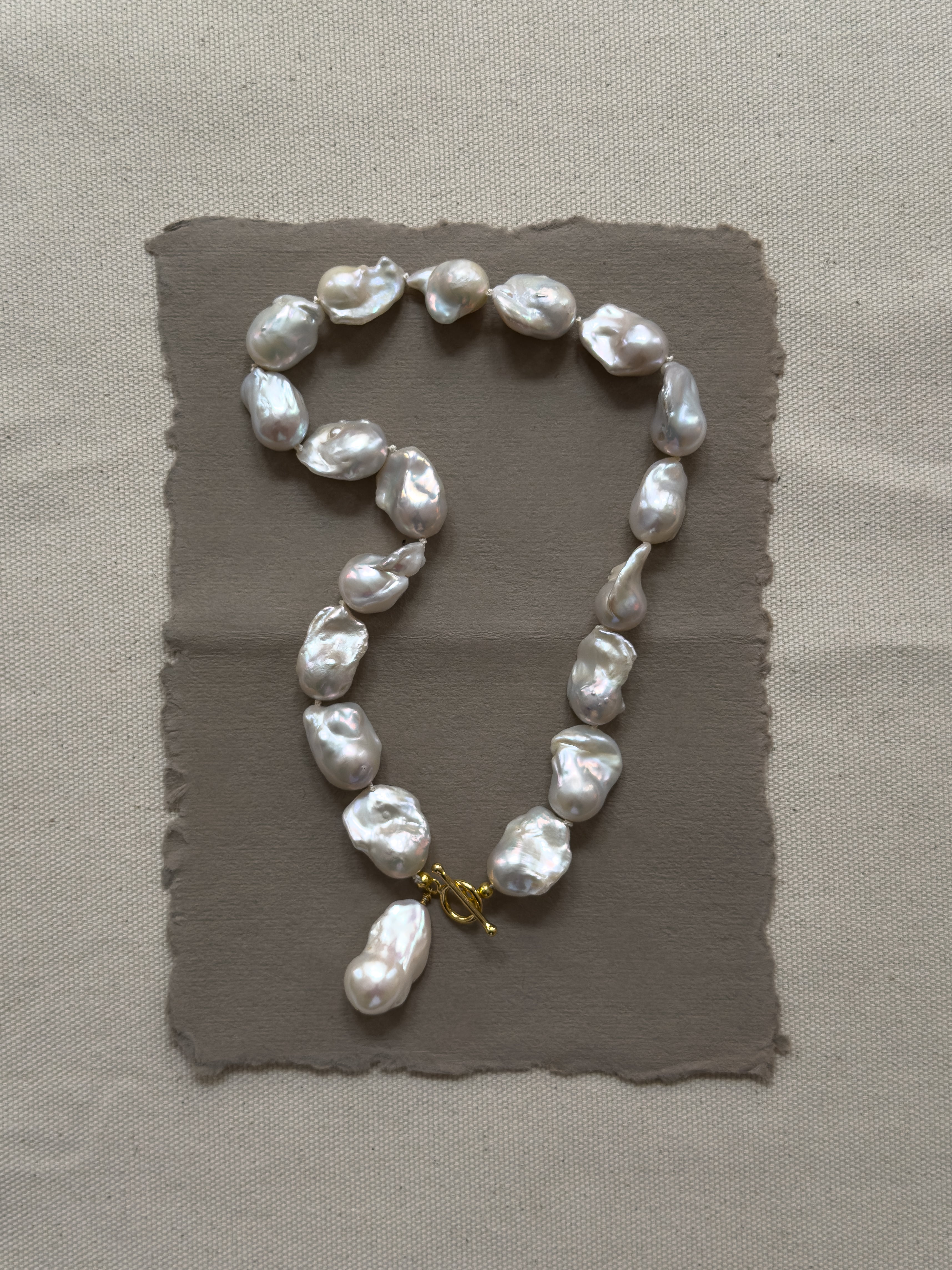 Lucky Necklace – Baroque Freshwater Pearl