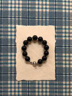 Maggie Bracelet – Black Onyx & Sterling Silver