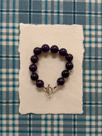 Lily Bracelet – Amethyst & Sterling Silver