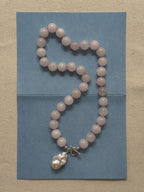 Rosie Necklace – Rose Quartz