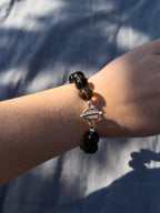 Rocky Bracelet – Smoky Quartz & Sterling Silver