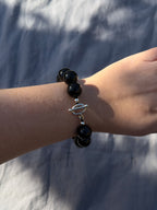 Maggie Bracelet – Black Onyx & Sterling Silver