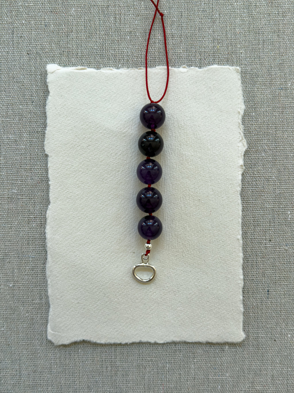 Maggie Bracelet – Black Onyx & Sterling Silver