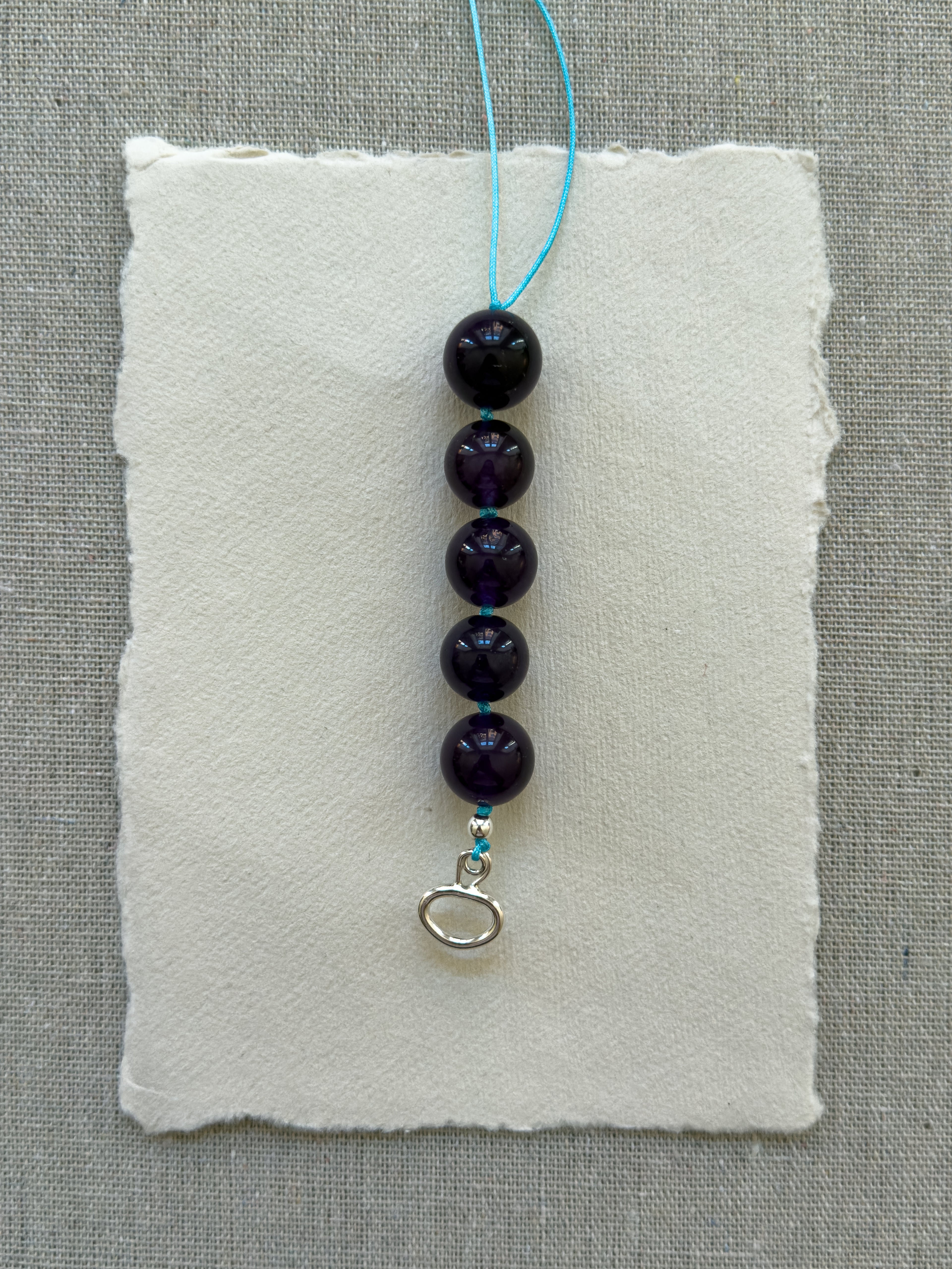 Lily Bracelet – Amethyst & Sterling Silver