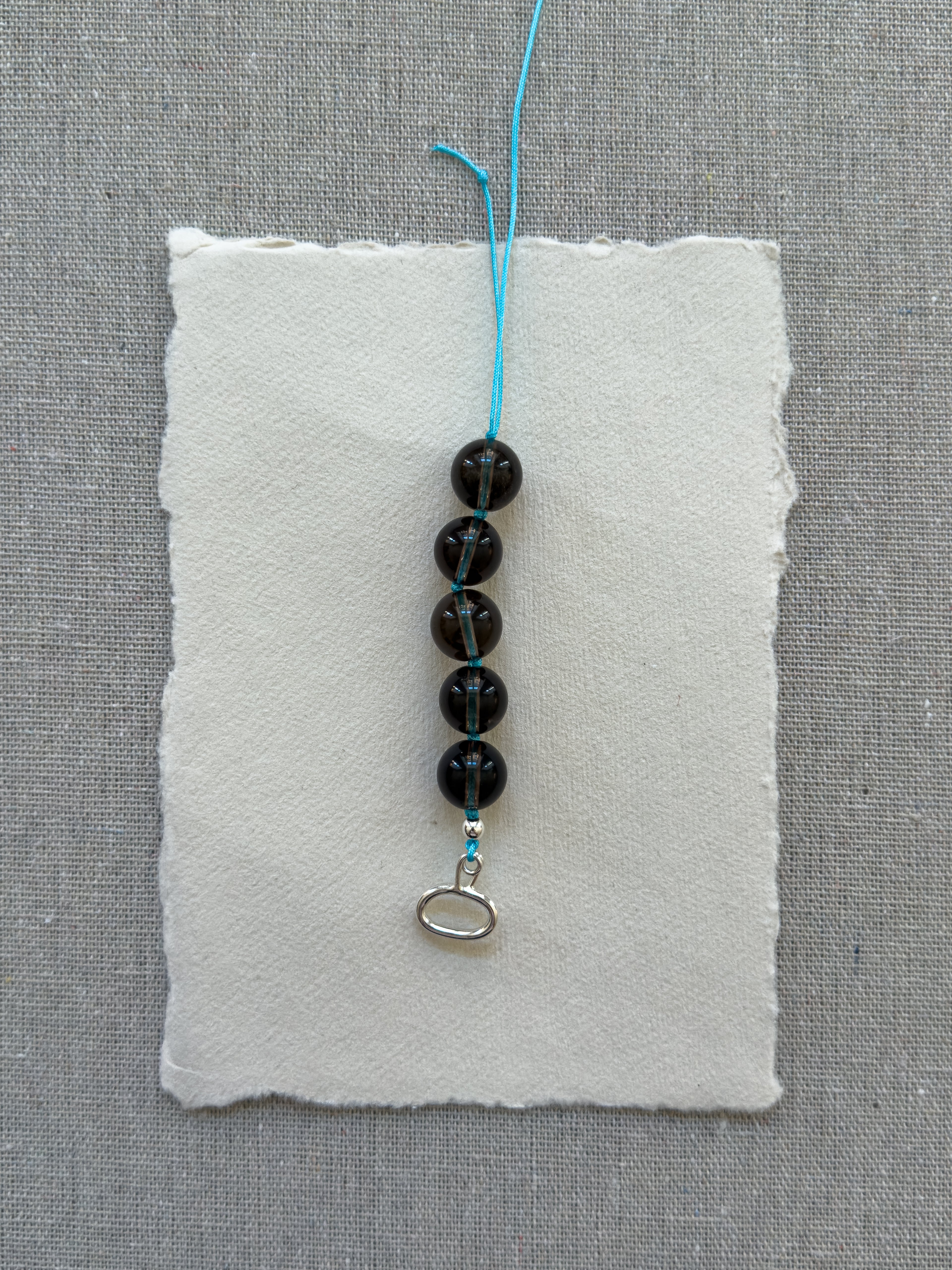 Rocky Bracelet – Smoky Quartz & Sterling Silver