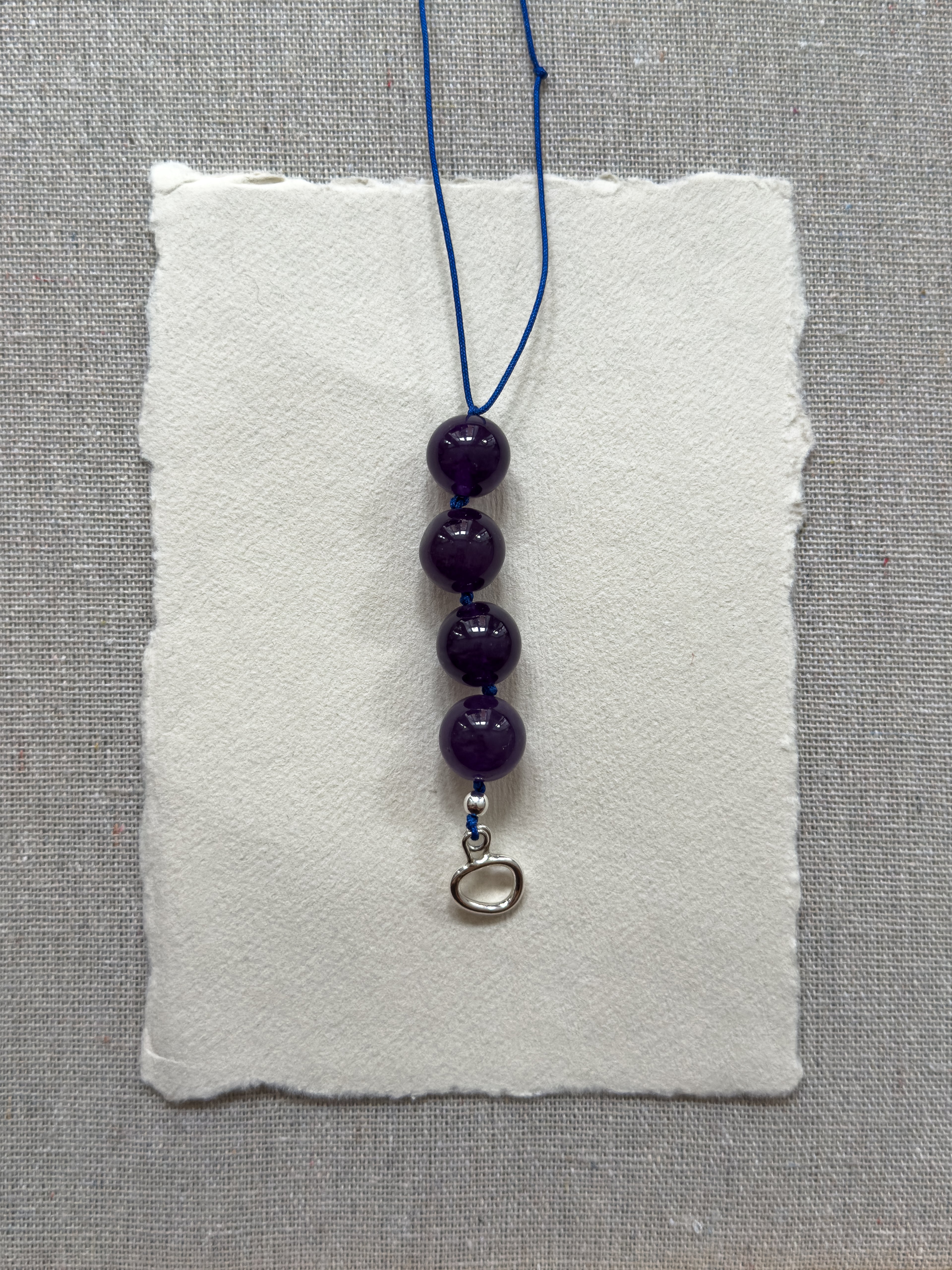 Lily Bracelet – Amethyst & Sterling Silver